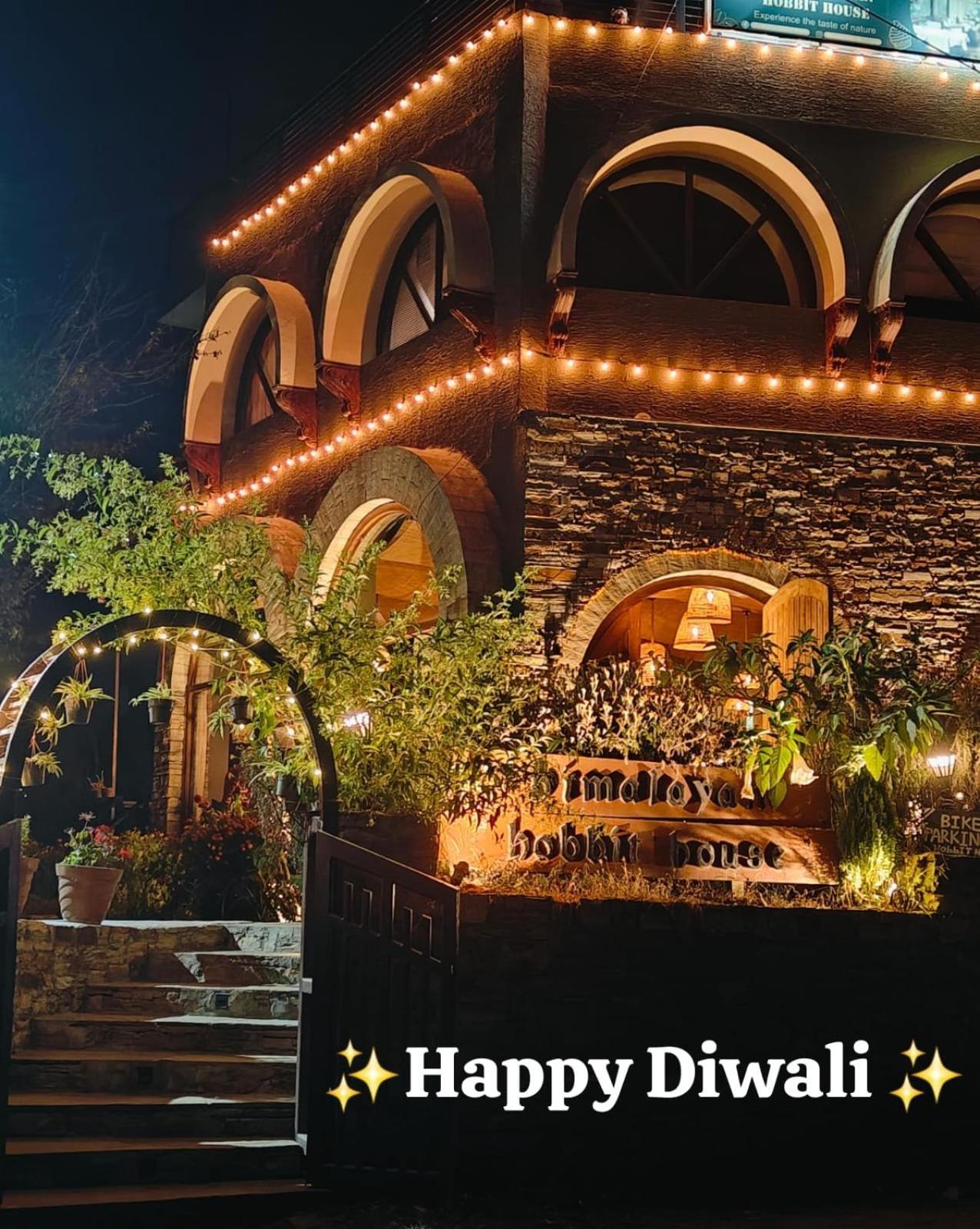 Himalayan Hobbit House Hotel Almora Bagian luar foto